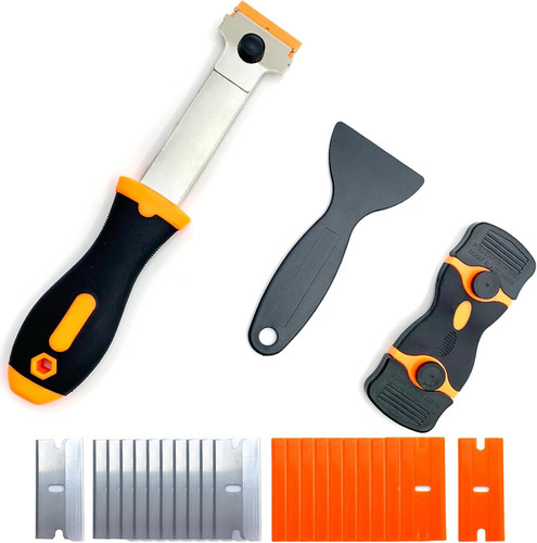 Pack razor blade scraper - 4,
